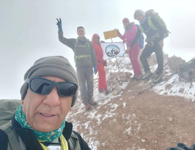 باشگاه کوهنوردی ماهین - کوهنوردی ایمن و اصولی بام استان خراسان